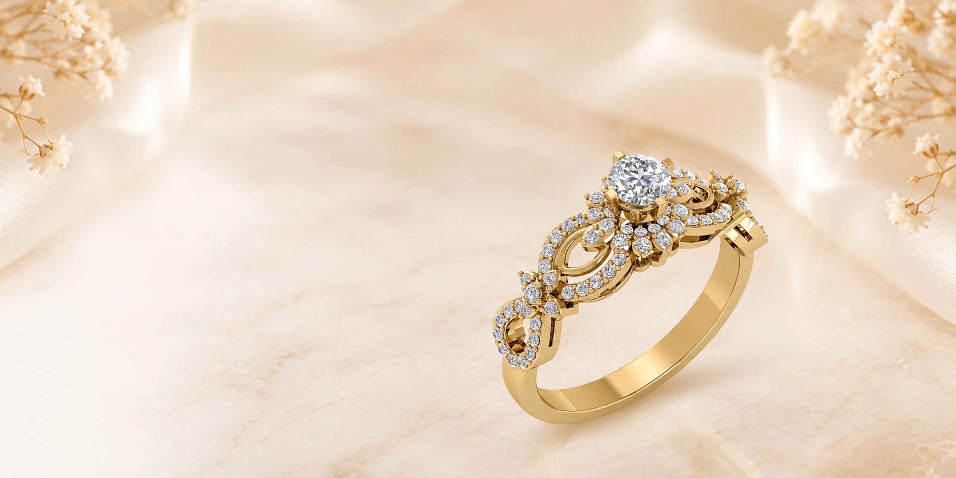 Diamond Vintage Engagement Rings