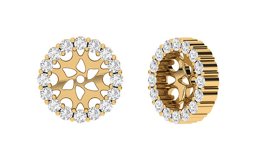 YellowGoldRemovableJacketEarring