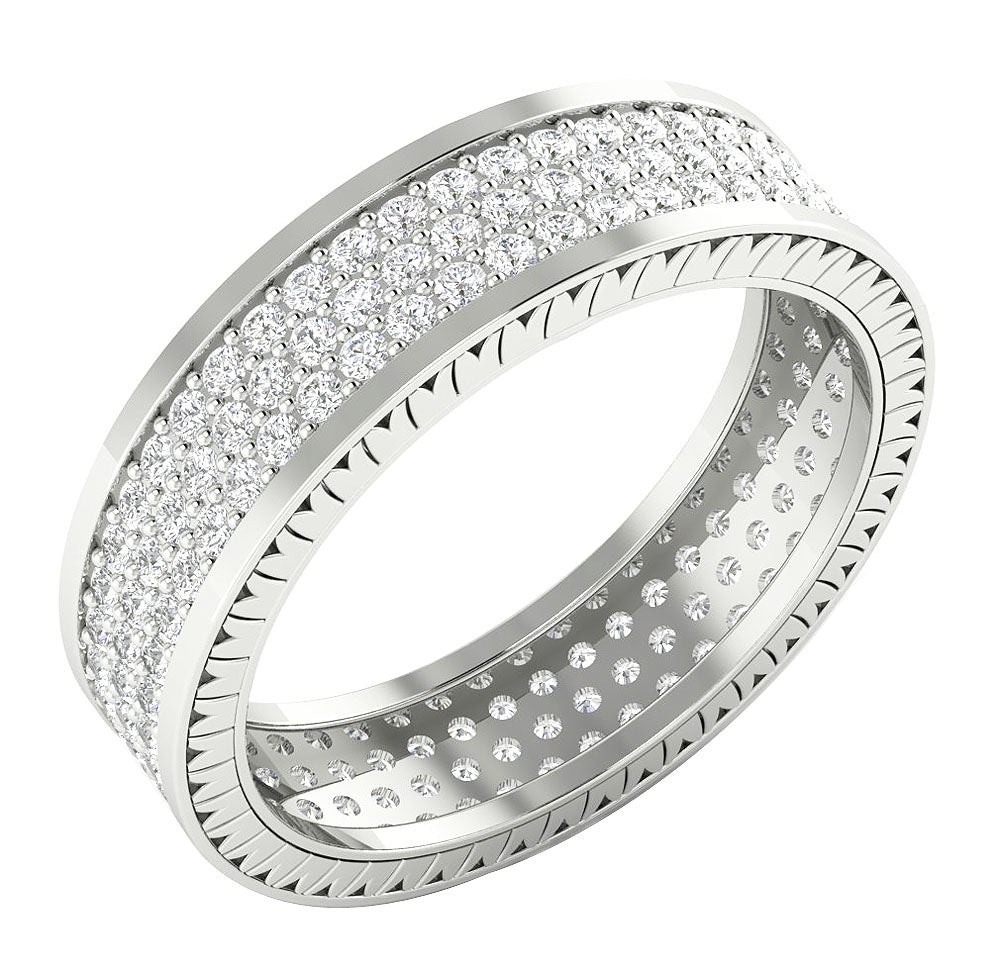 14kWhiteGoldDesignerEternityRing