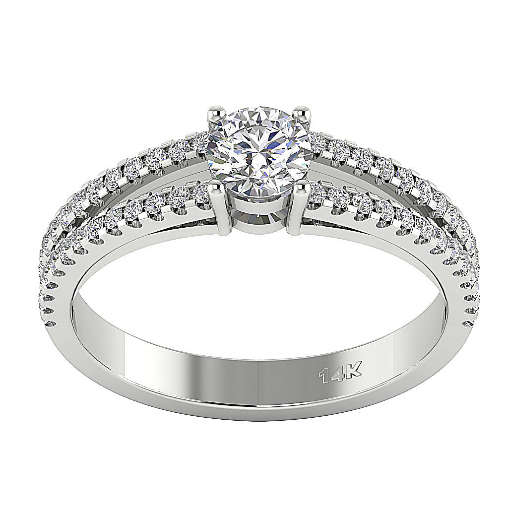 14kGoldNaturalDiamondEngagementRing