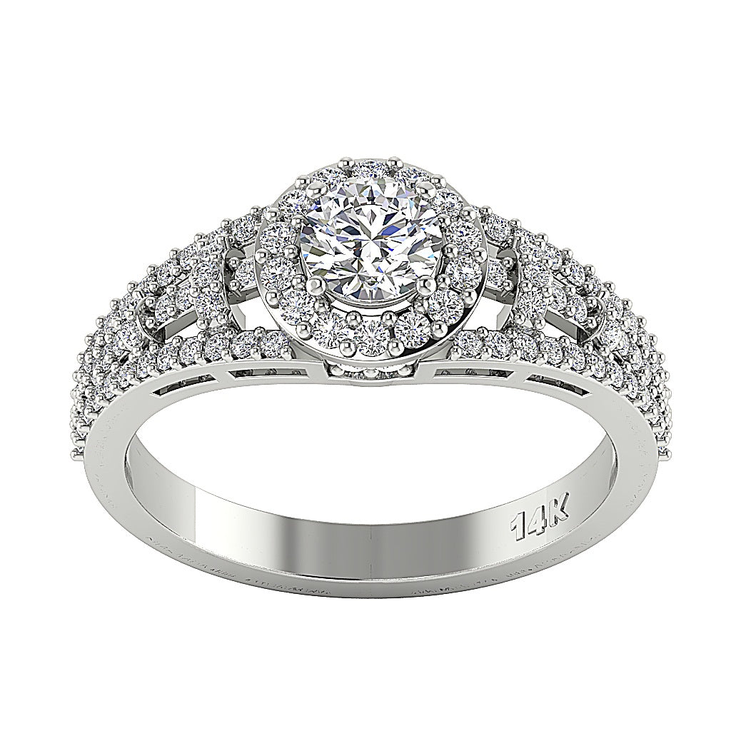 14kGoldNaturalDiamondEngagementRing