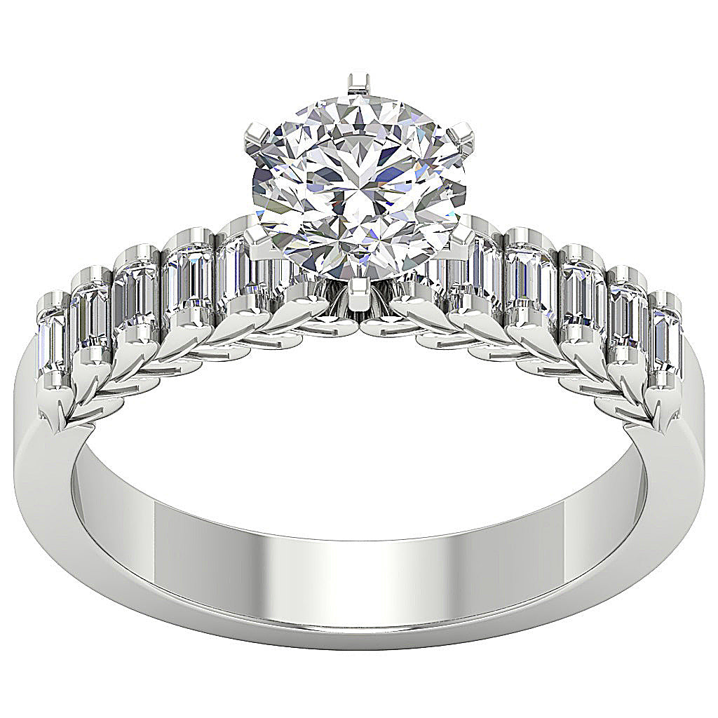 14kGoldNaturalDiamondEngagementRing