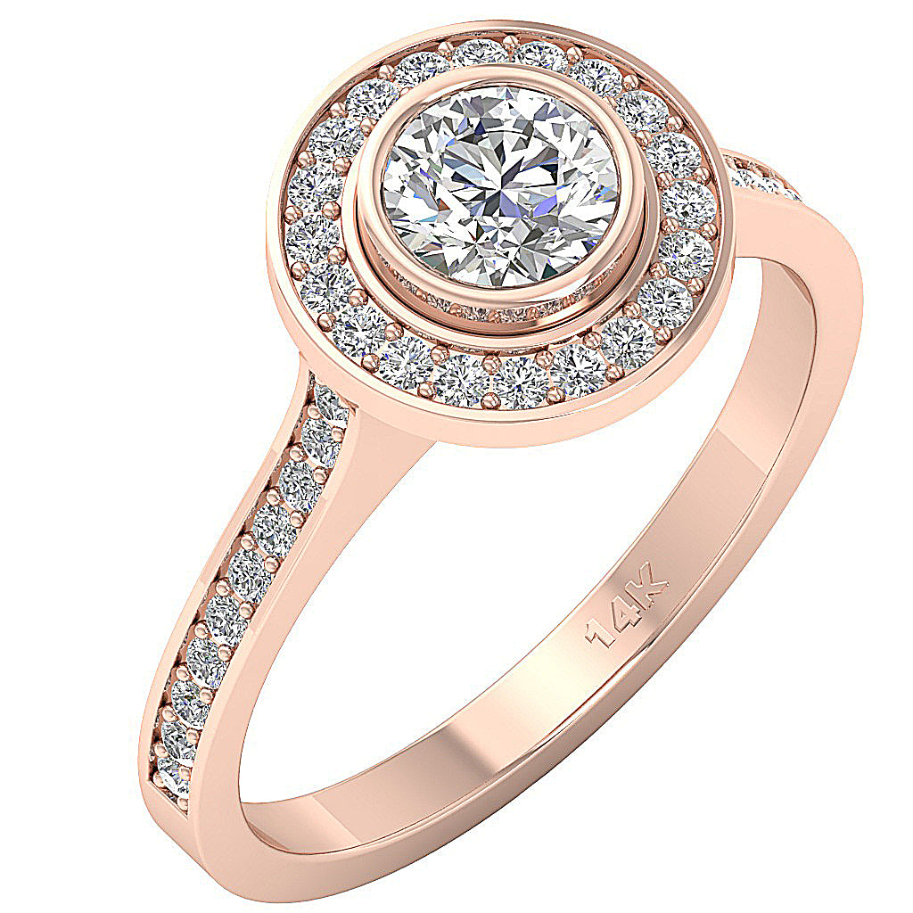14kRoseGoldVintageFashionRing