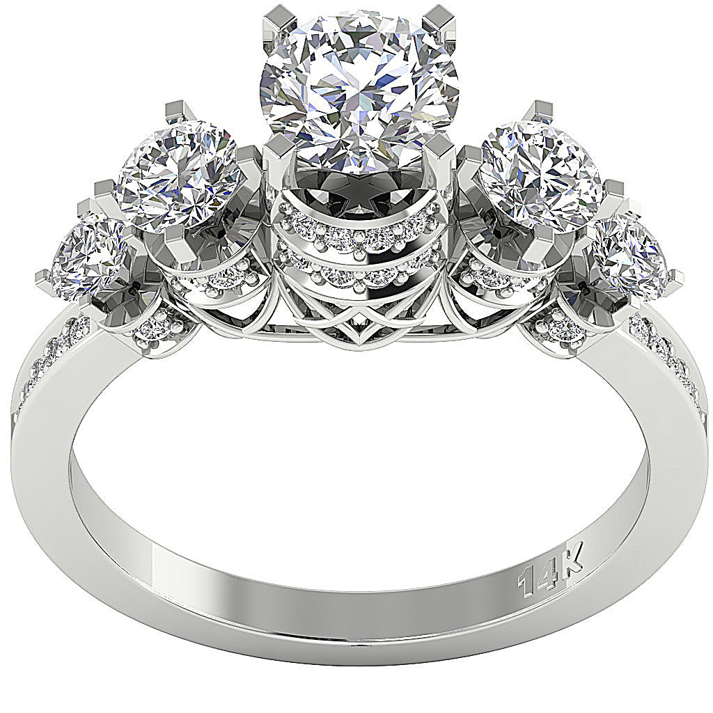 14kGoldVintageFashionWeddingRing