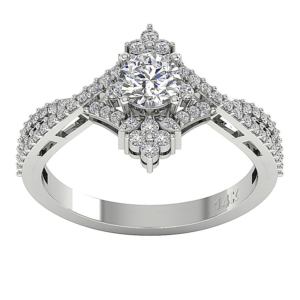 14kGoldVintageFashionEngagementRing
