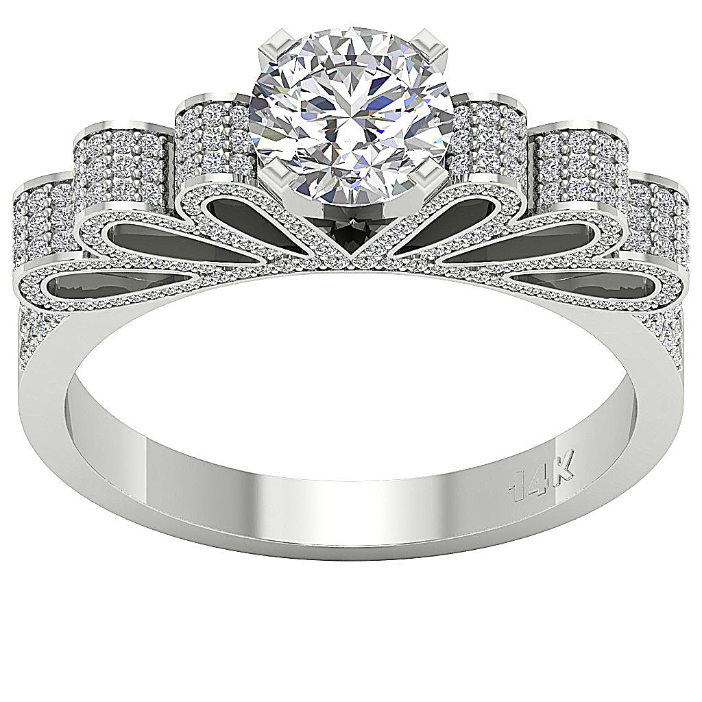 14kGoldVintageFashionWeddingRing