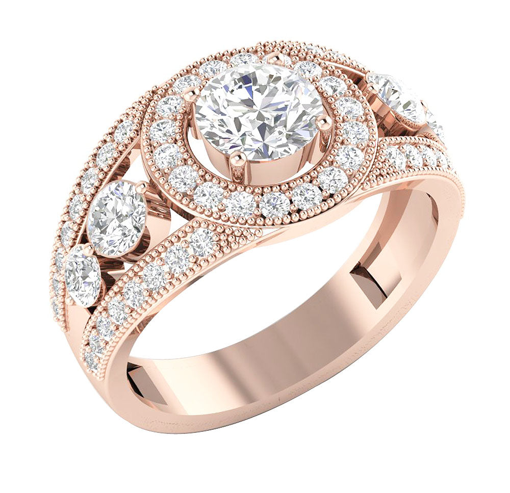 SideView14kRoseGoldDesignerFashionRing