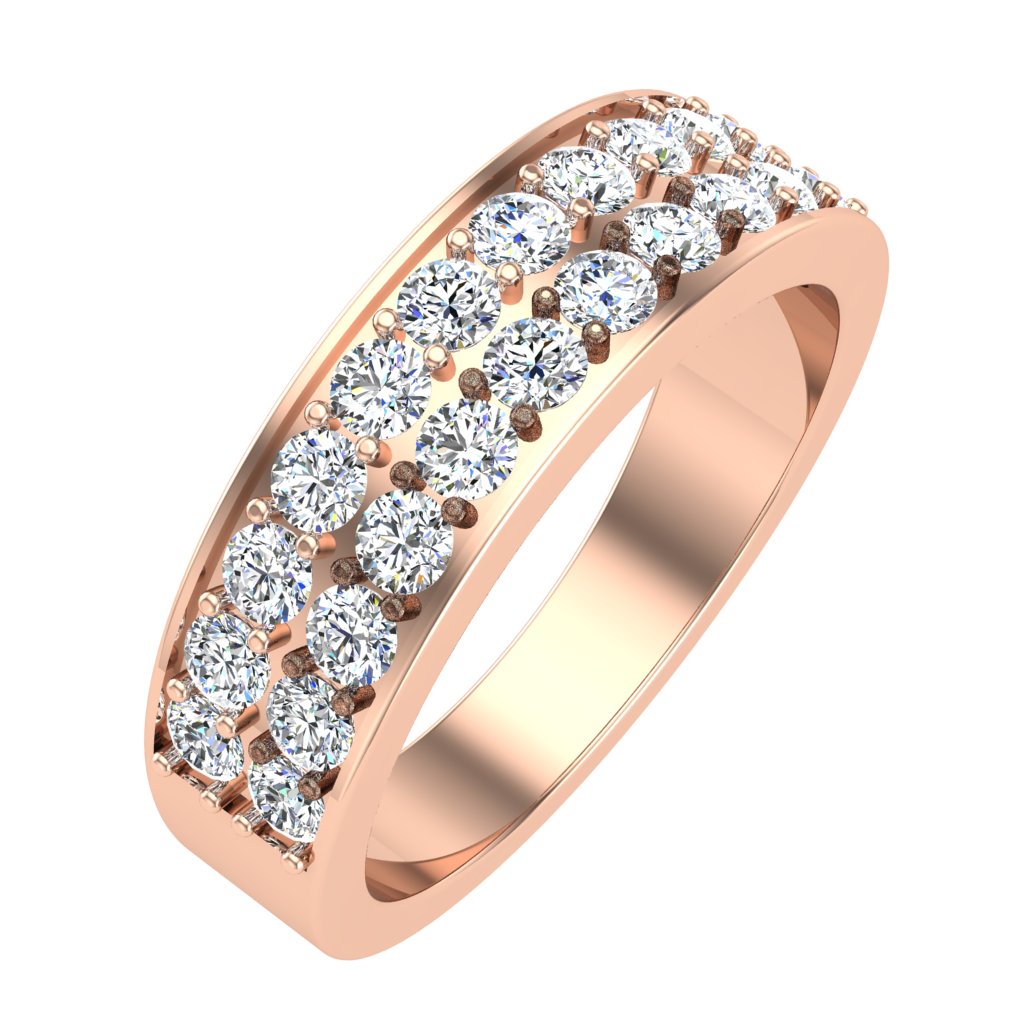 14kRoseGoldDesignerUniqueEngagementRing