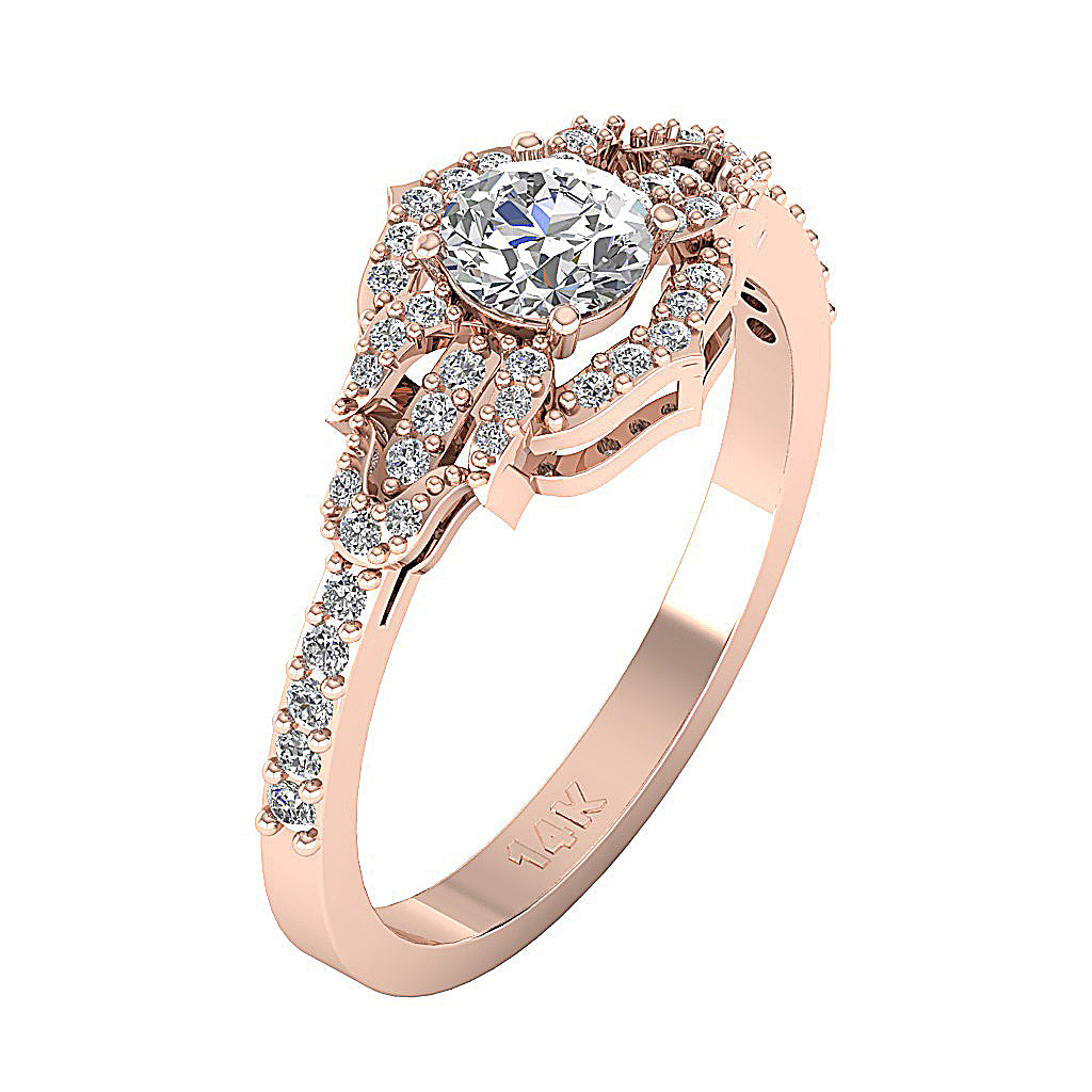 14kRoseGoldWeddingRing