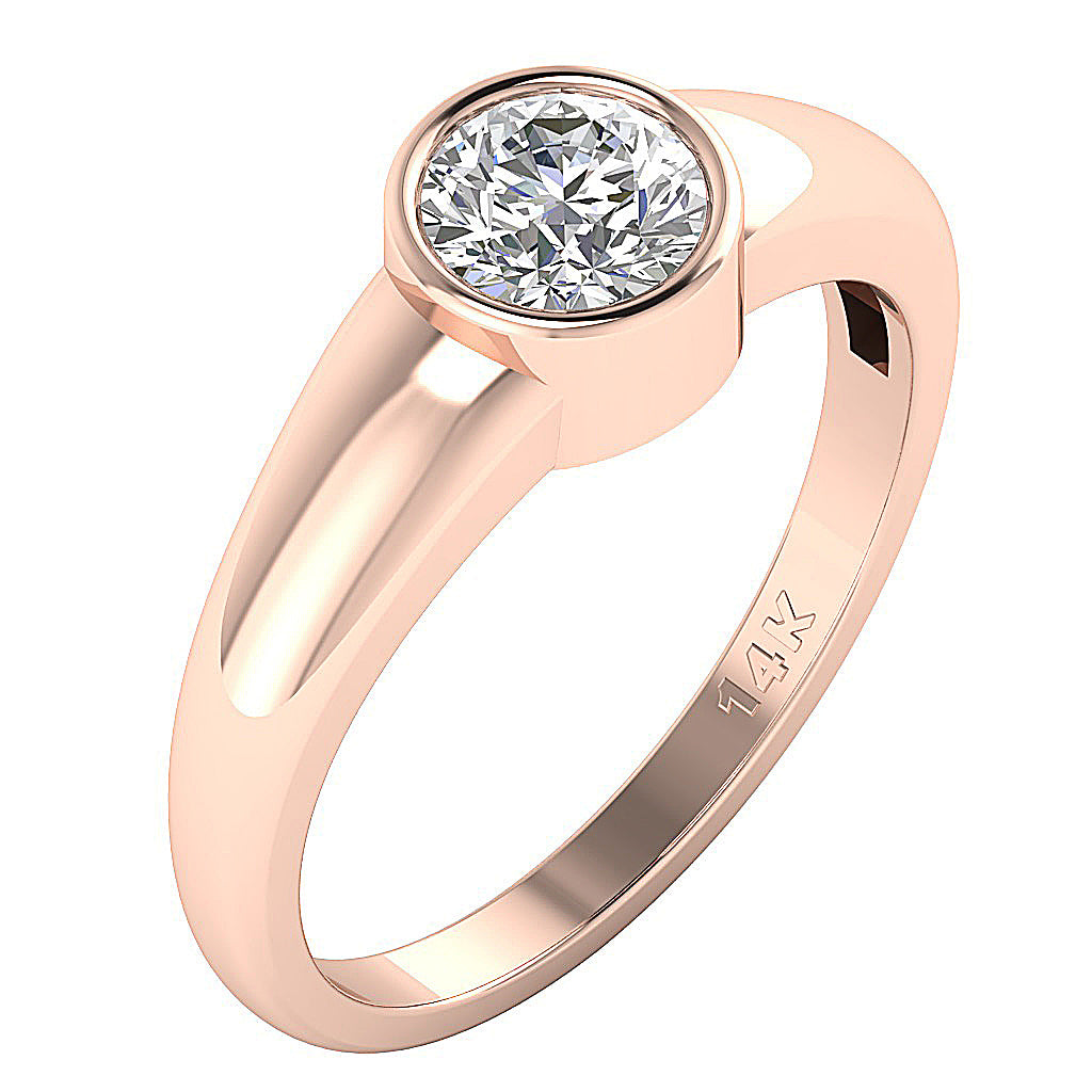 14kRoseGoldWeddingRing