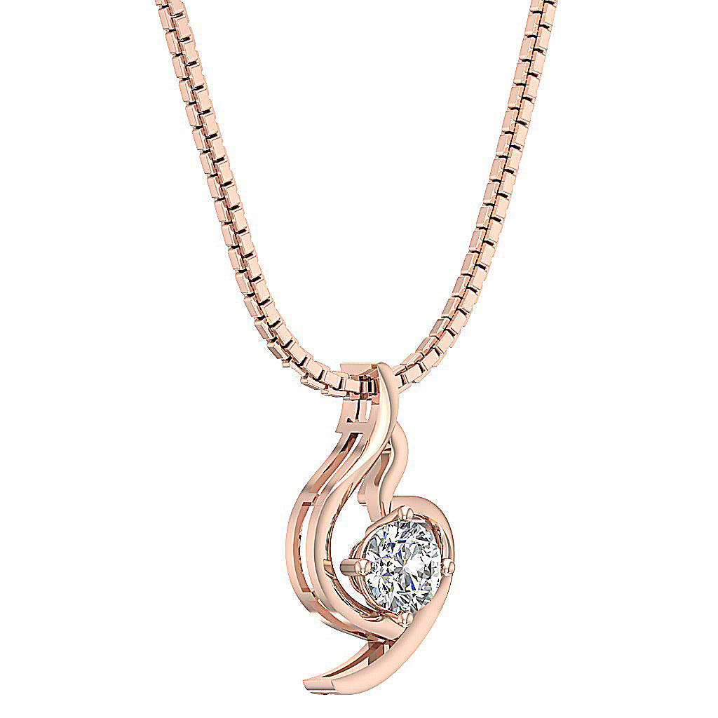 14kRoseGoldFashionAnniversaryPendants