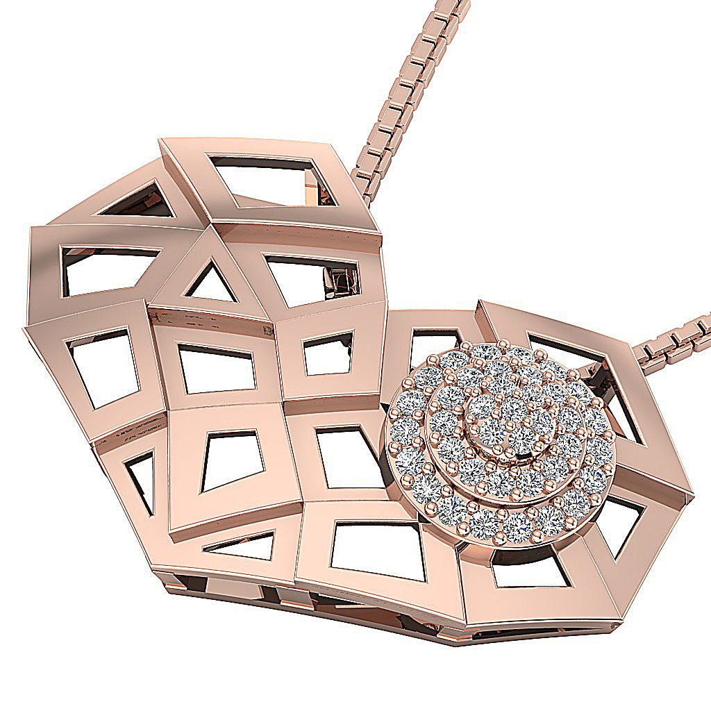14kSolidGoldHeartPendants