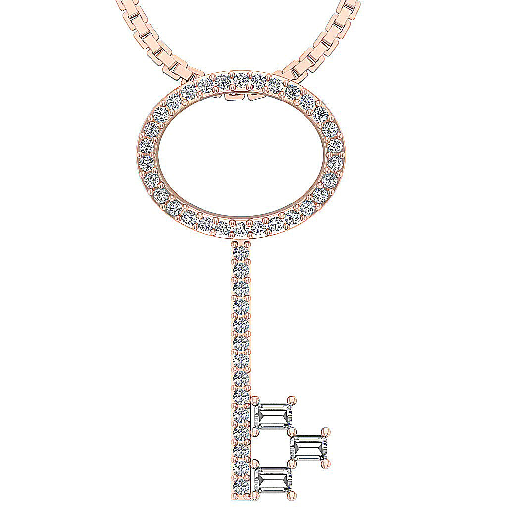 14kRoseGoldCirclePendant