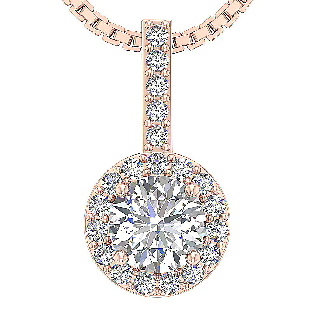 14kRoseGoldCircleofLovePendants