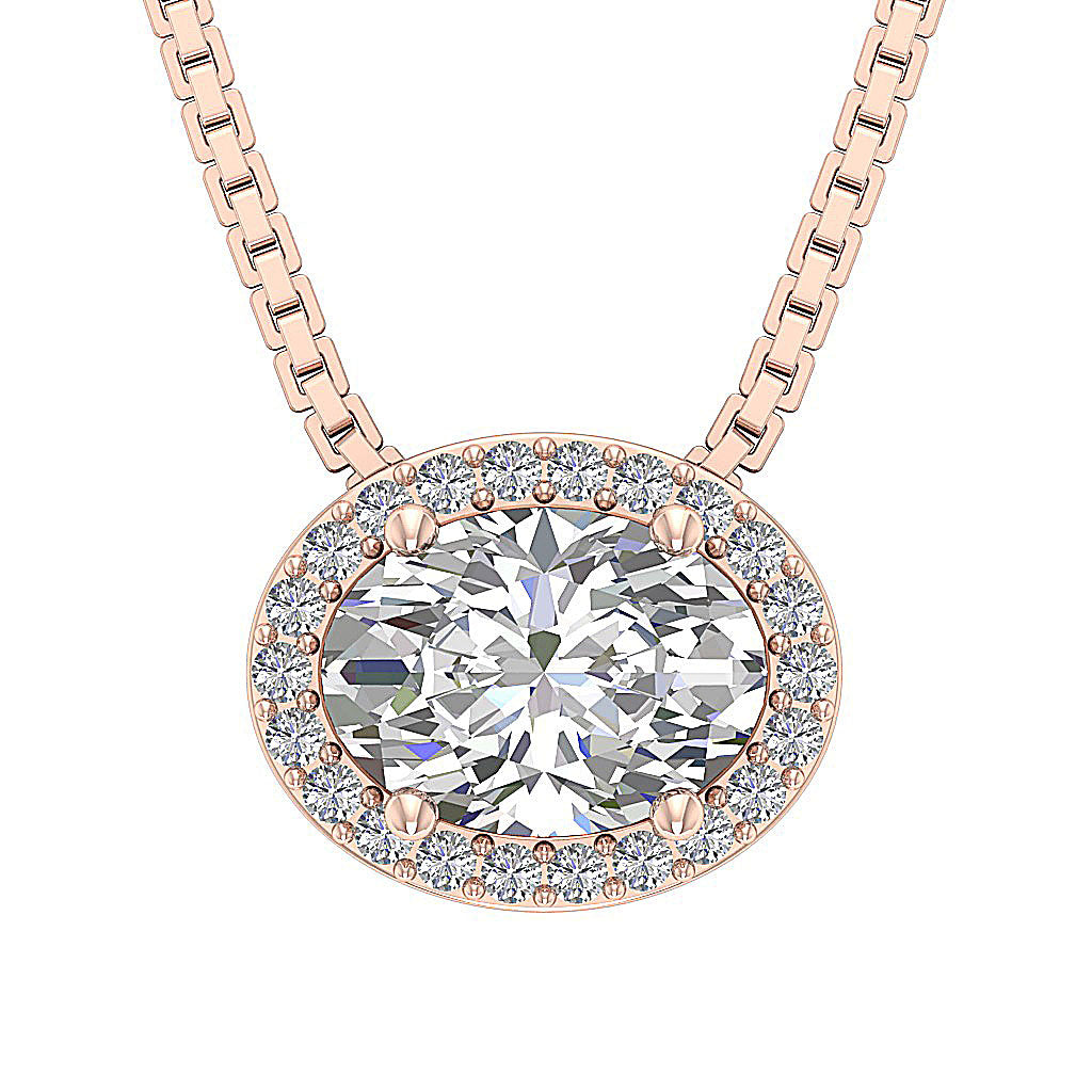 14kRoseGoldCircleofLovePendants