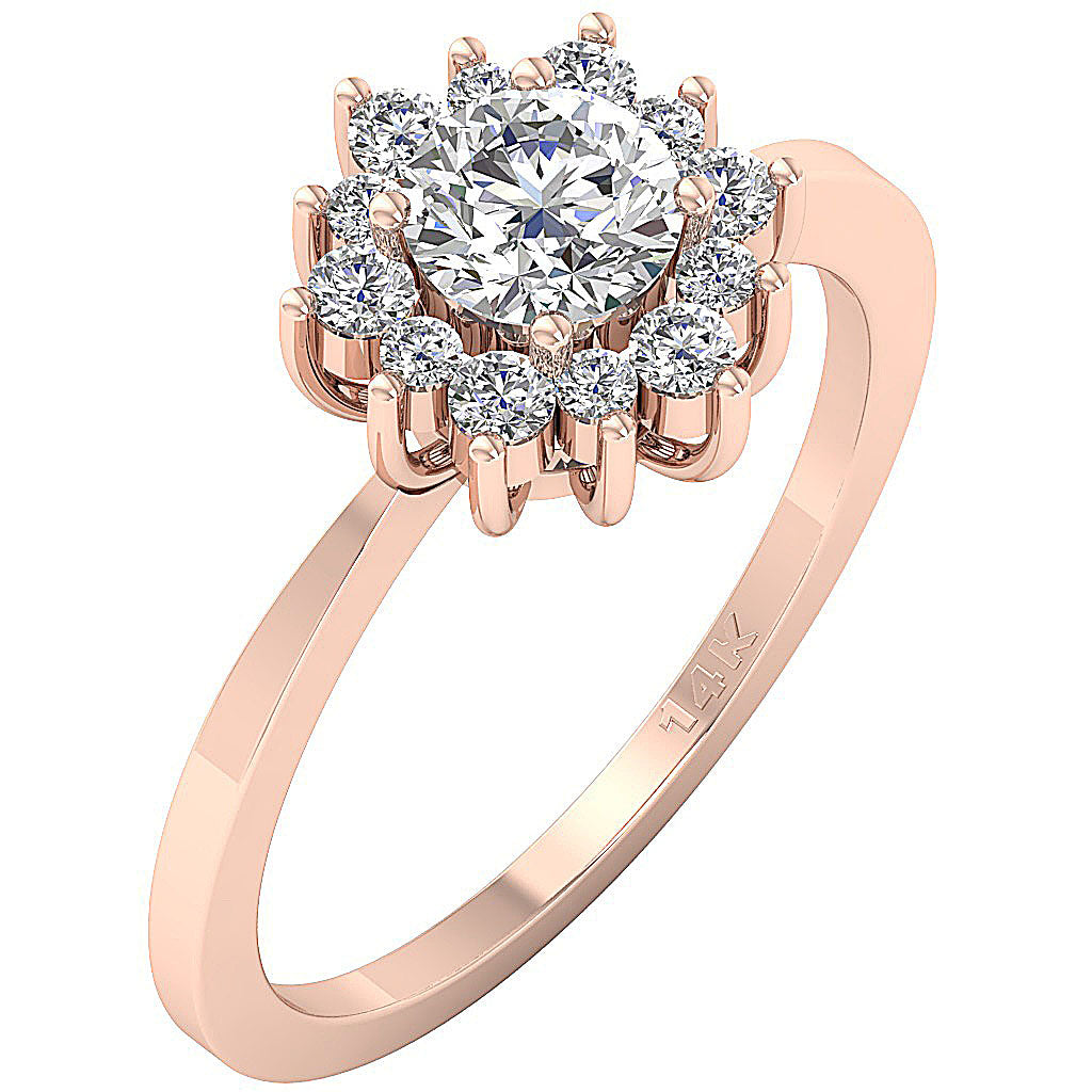 14kRoseGoldProngSetEngagementRing