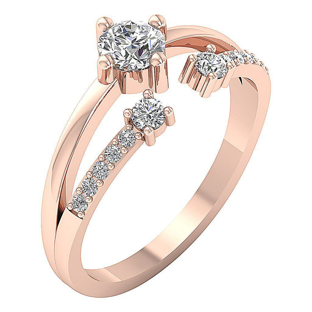 14kRoseGoldProngSetEngagementRing