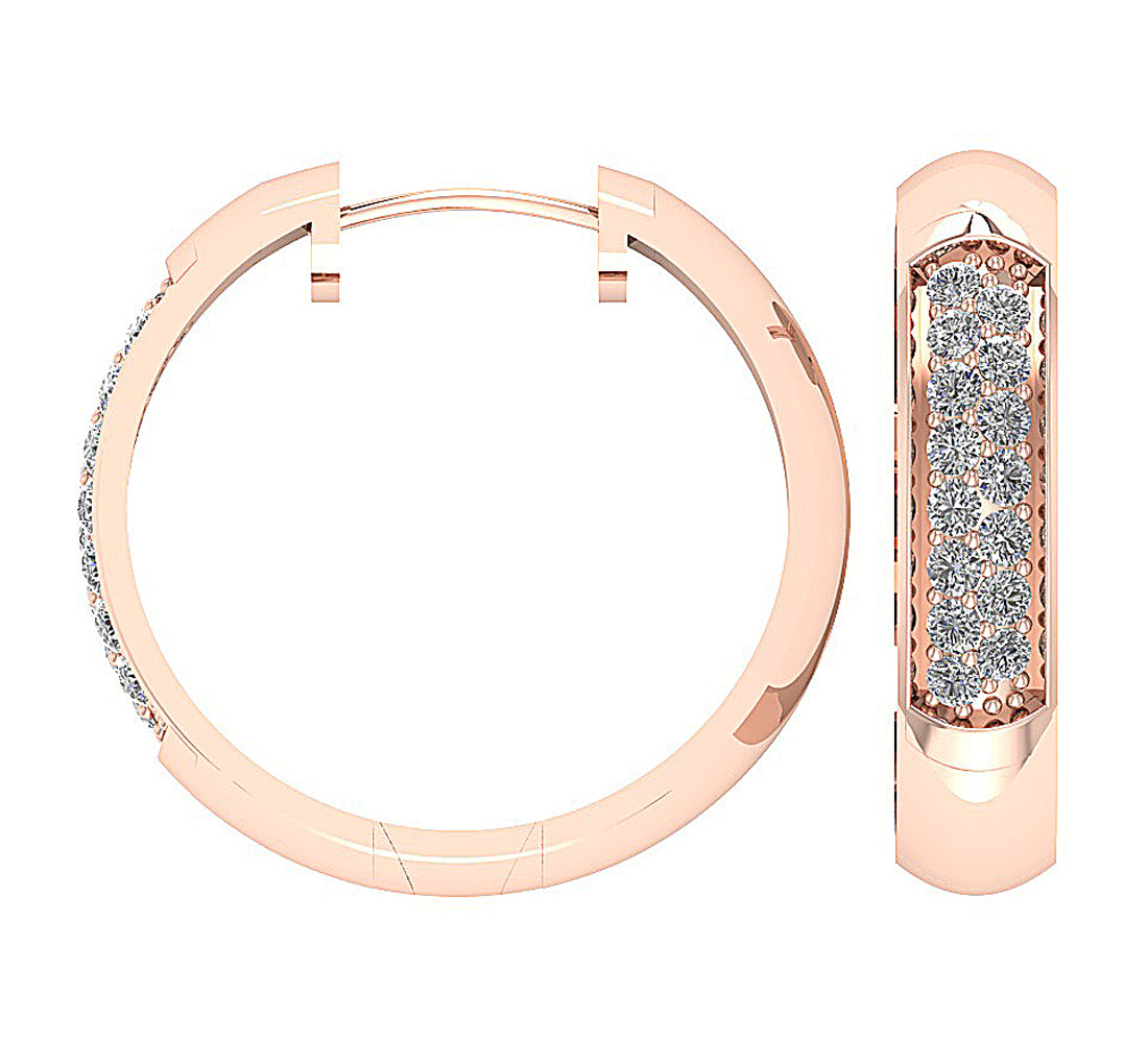 14kSolidGoldProngSetEarring