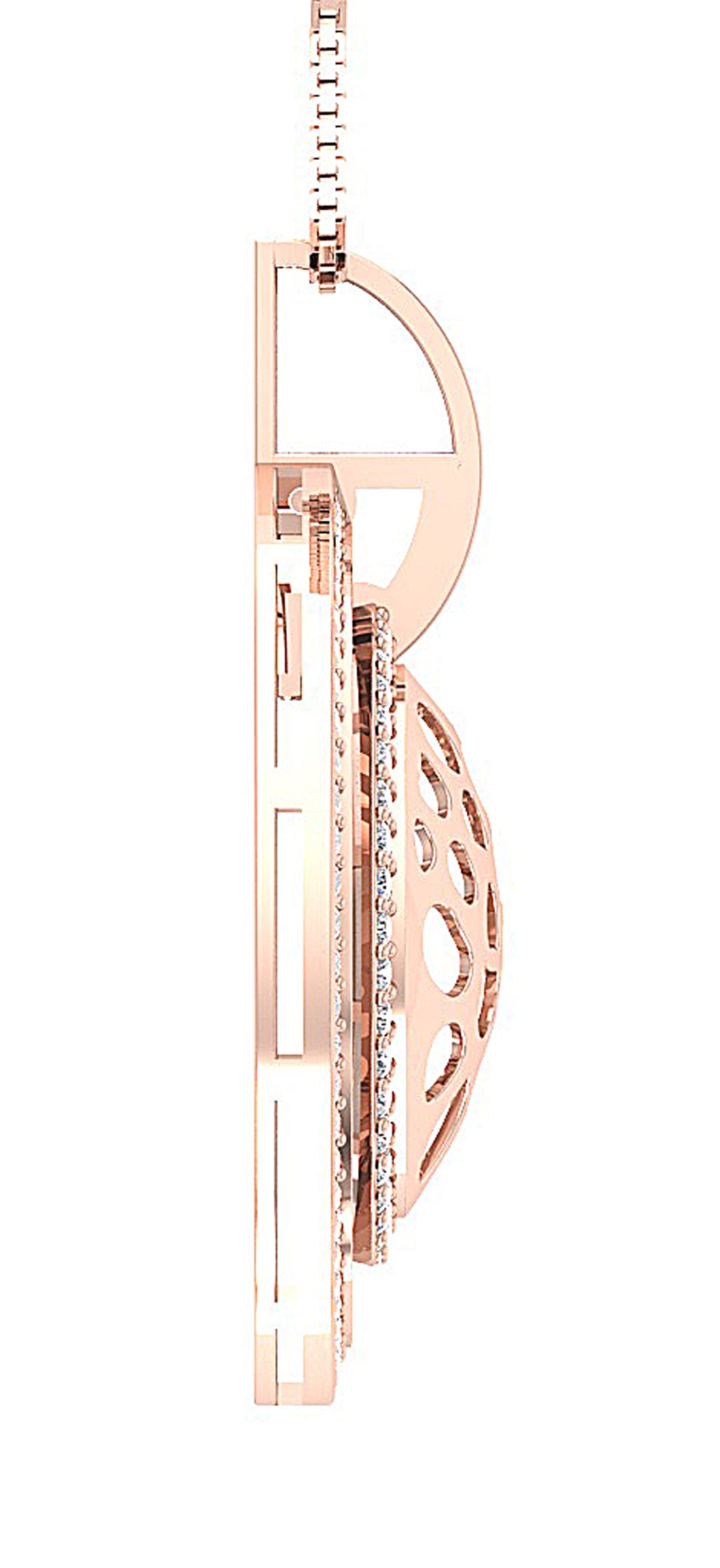 14kRoseGoldProngSetHeartPendants