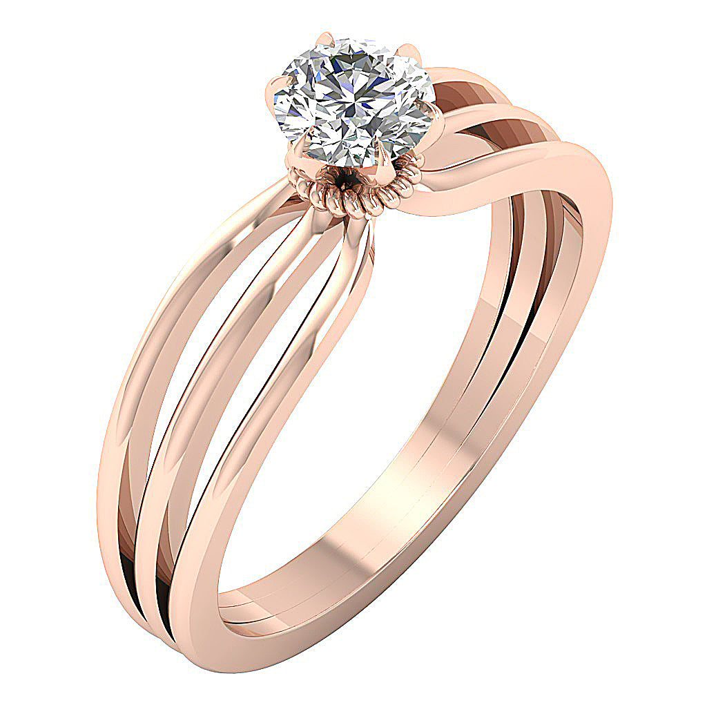 14kRoseGoldSideViewSolitaireEngagementRing