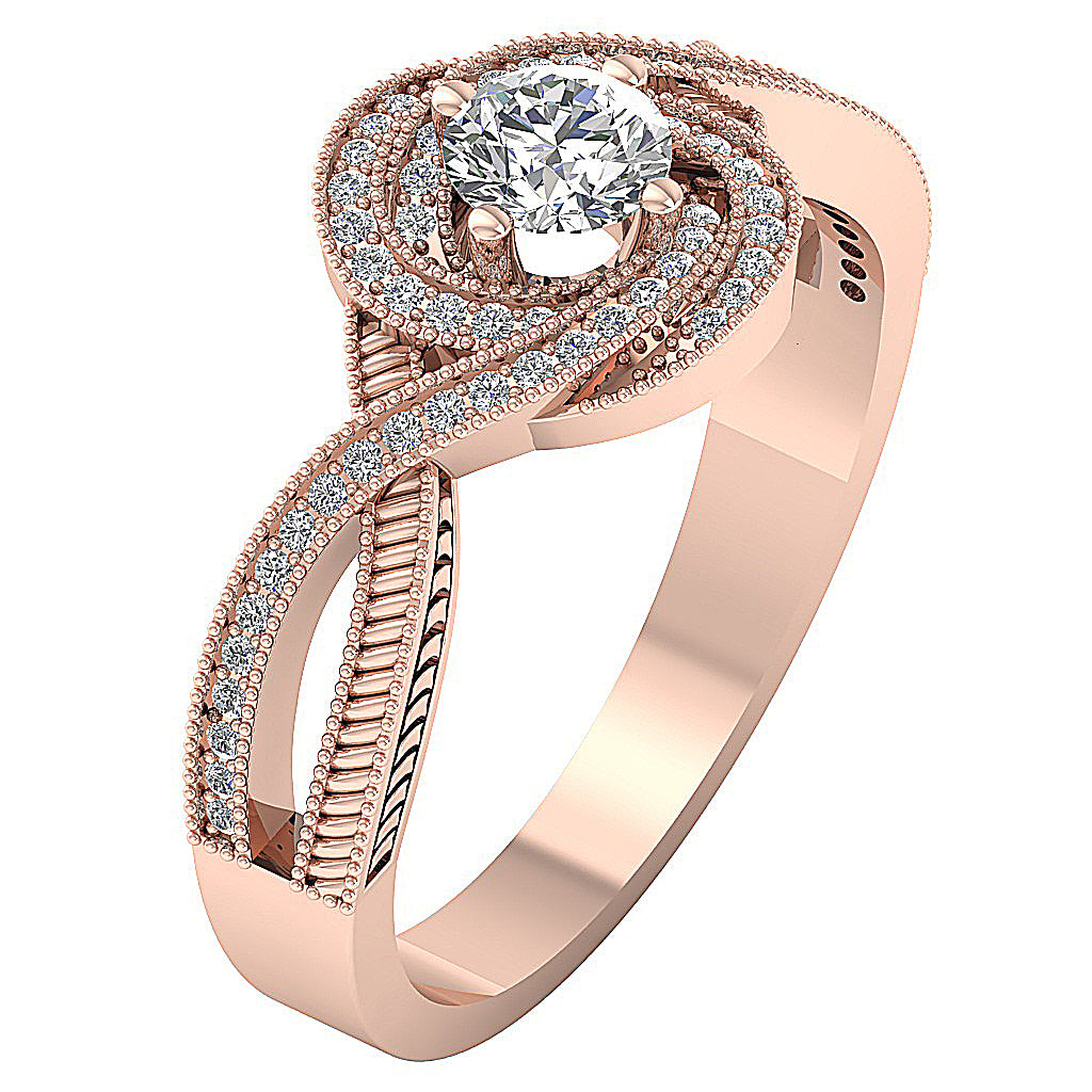 14kRoseGoldSideViewSolitaireEngagementRing