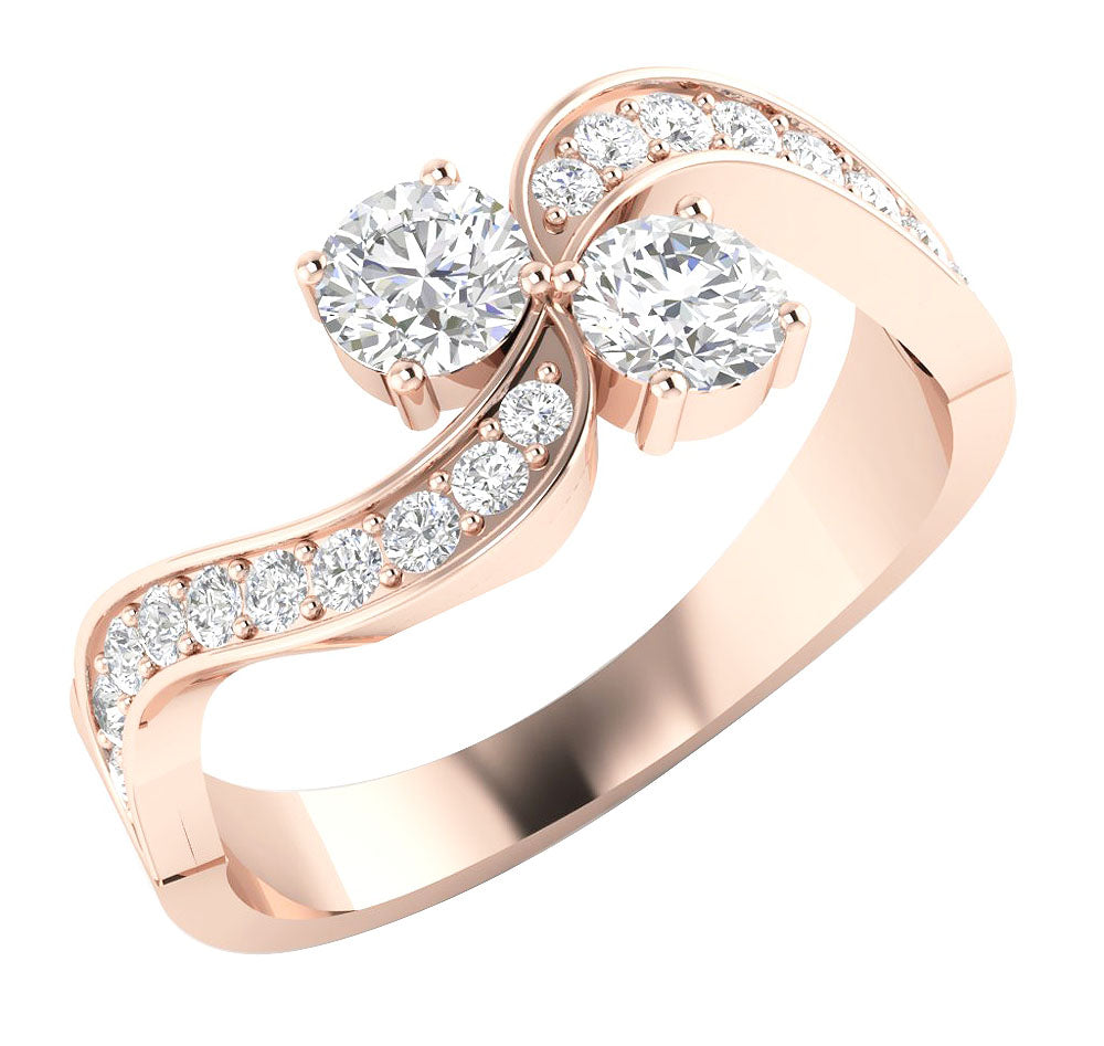 14kRoseGoldVintageEngagementRing