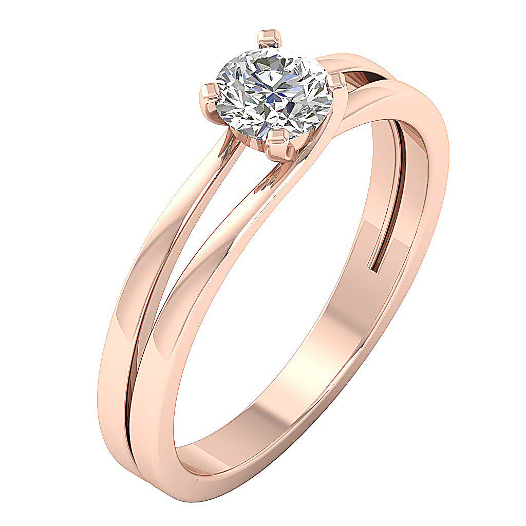 14kRoseGoldVintageEngagementRing
