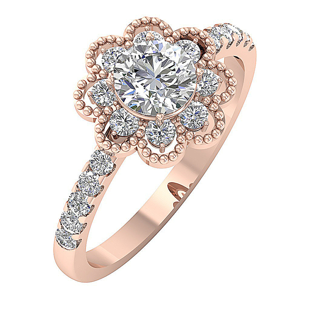 SideView14kRoseGoldVintageAnniversaryRing