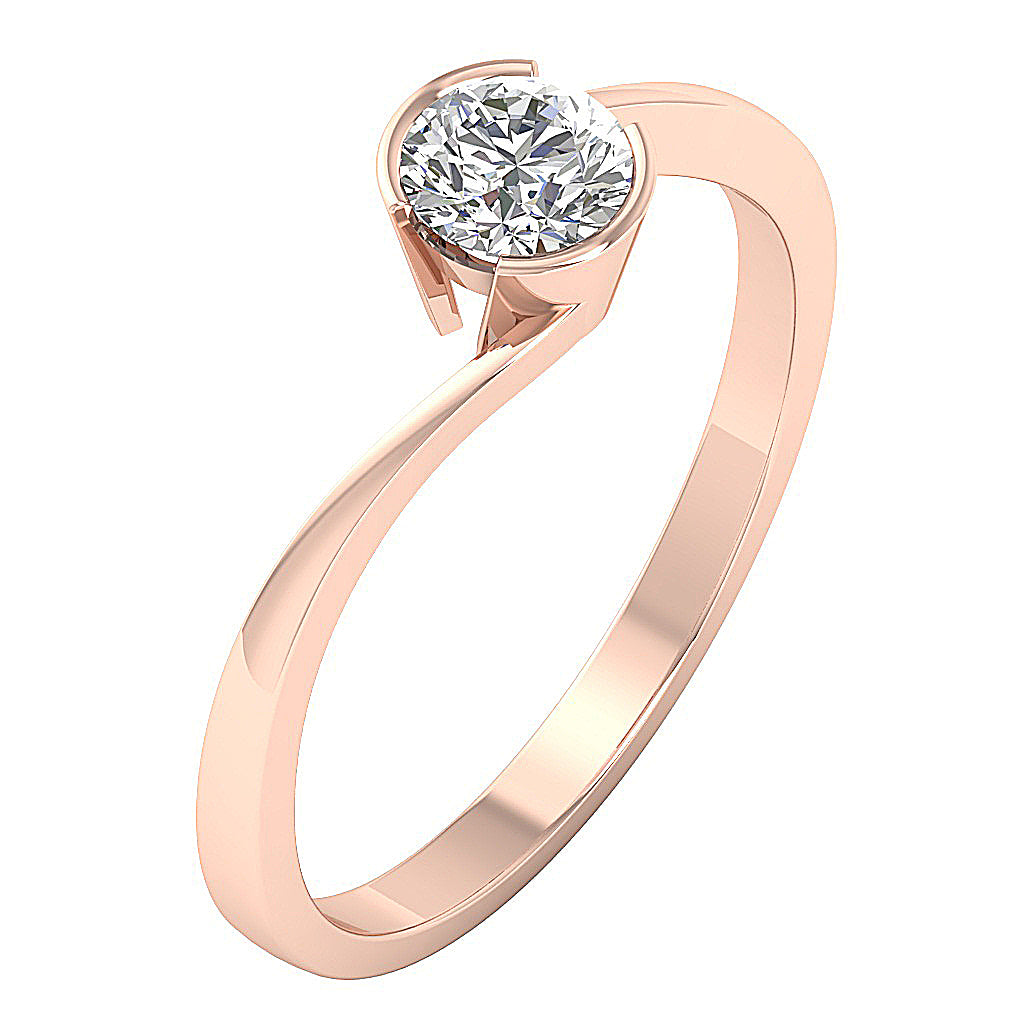 SideView14kRoseGoldVintageAnniversaryRing