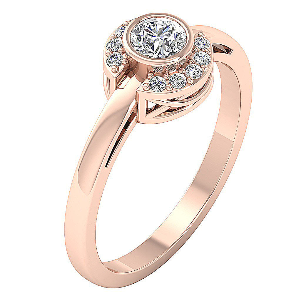 14kRoseGoldVintageEngagementRing