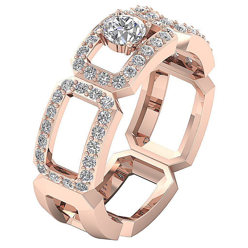 14kRoseGoldVintageEngagementRing