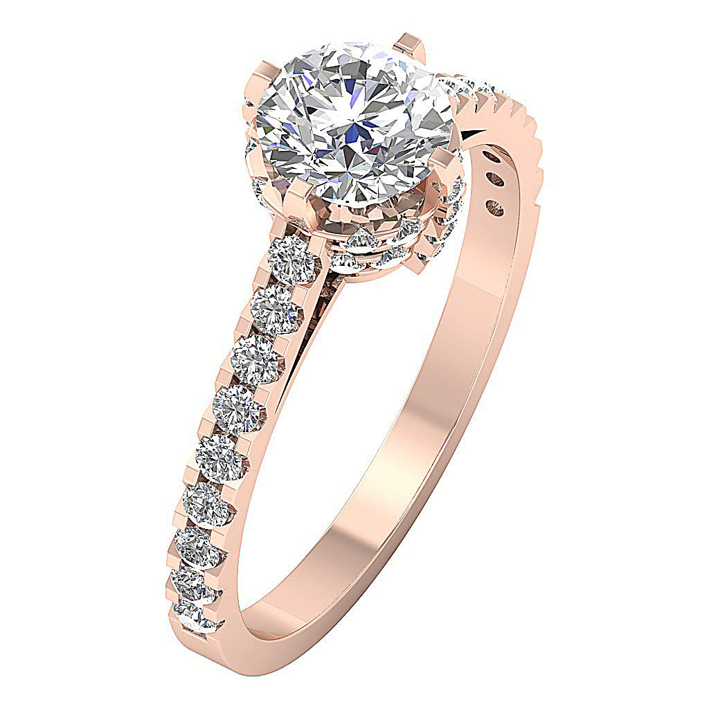 14kRoseGoldVintageEngagementRing