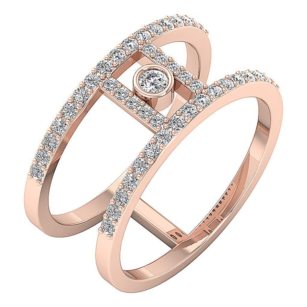 14kRoseGoldVintageEngagementRing