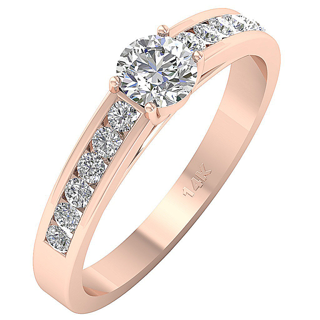 14kRoseGoldVintageEngagementRing