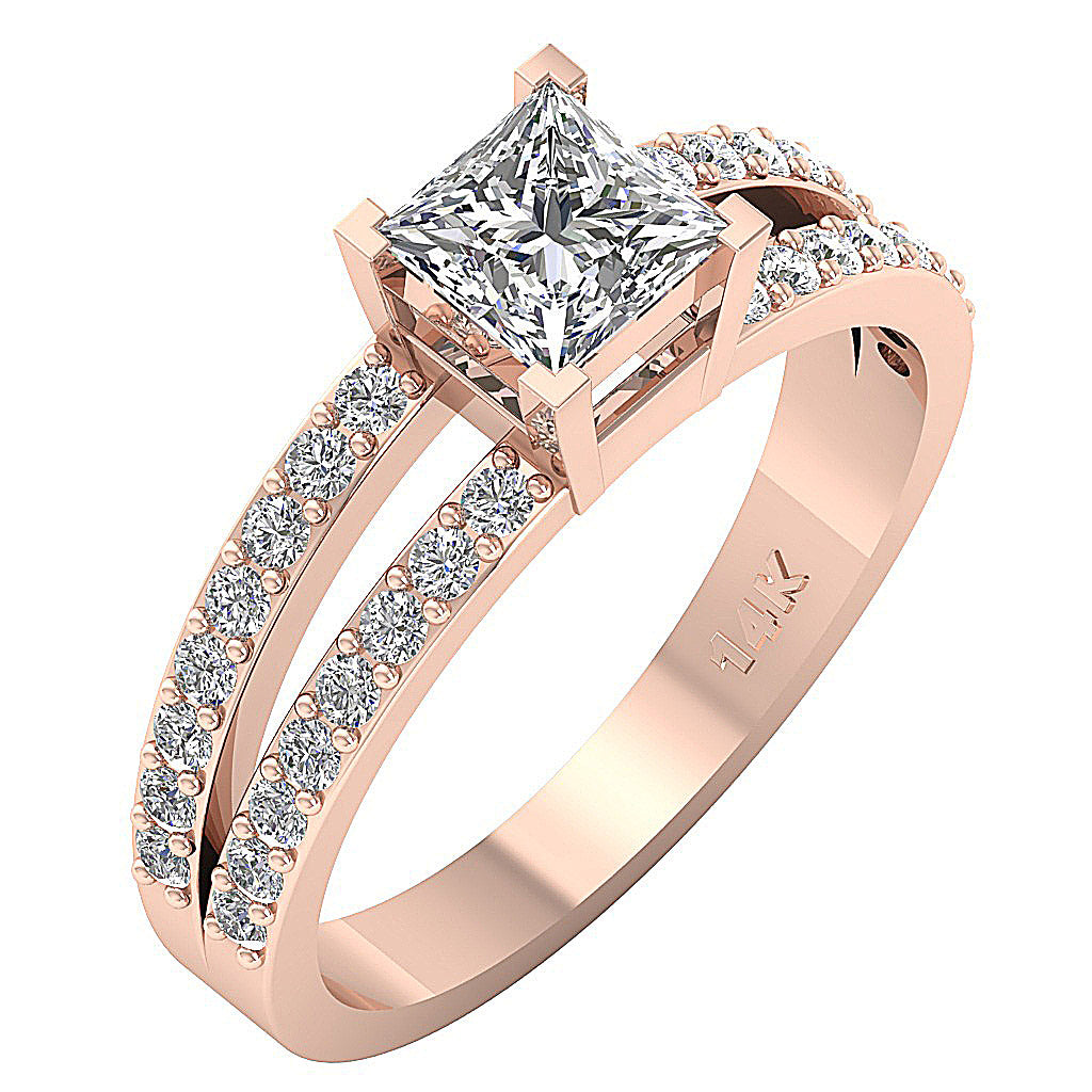 14kRoseGoldVintageStyleWeddingRing