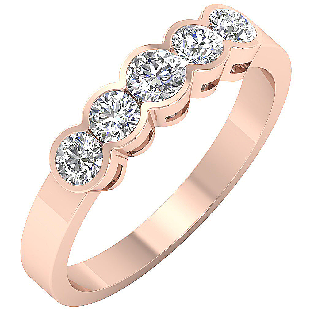 14kRoseGoldAnniversaryRing