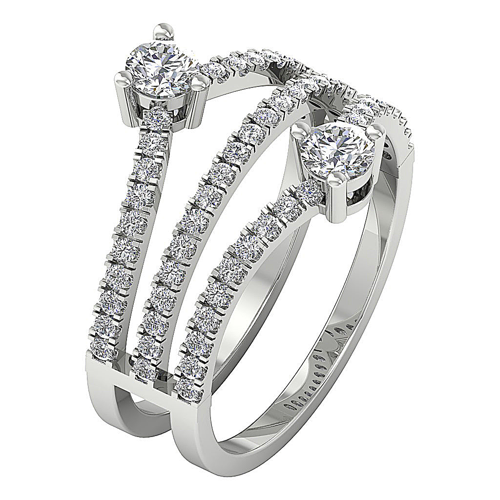 14kSolidGoldDesignerFashionAnniversaryRing