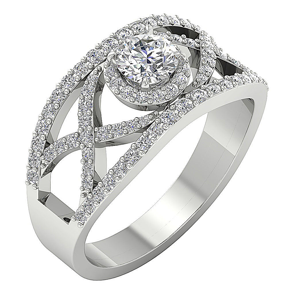 14kSolidGoldDesignerFashionAnniversaryRing