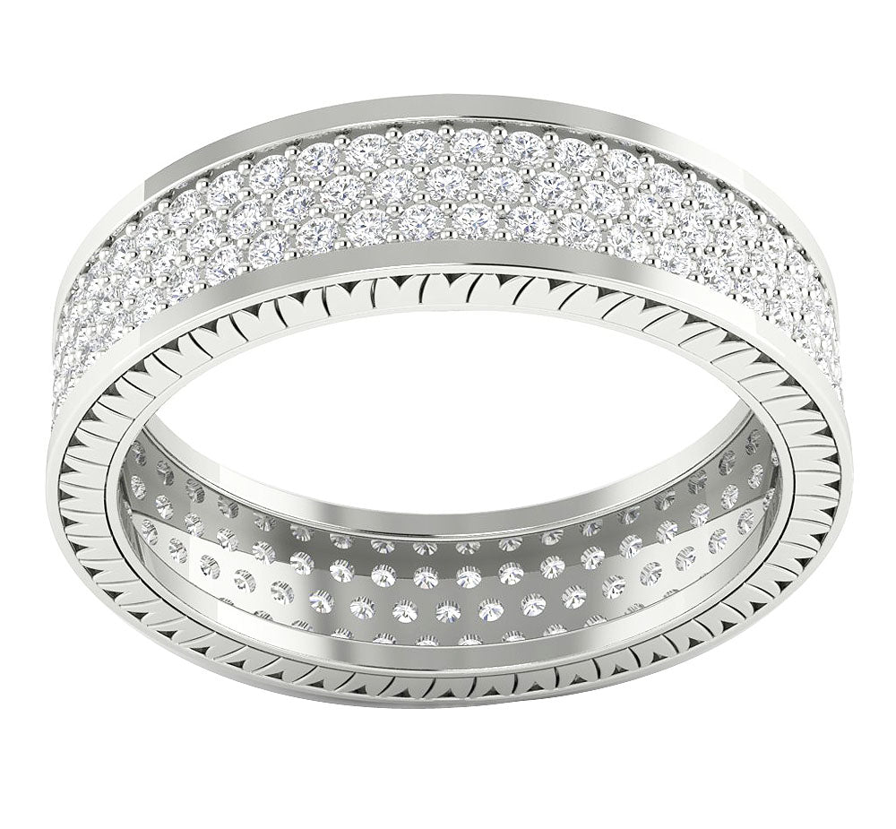 14kSolidGoldDesignerRoundDiamondUniqueRing