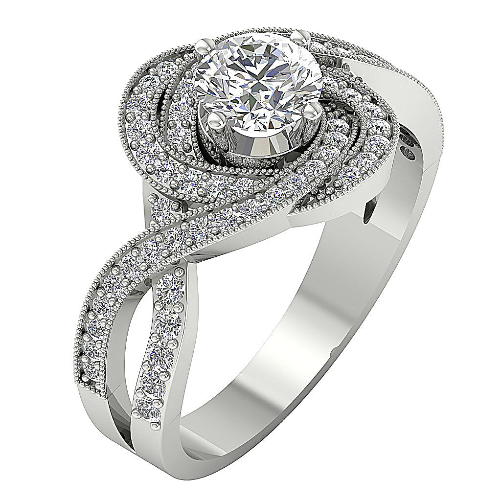 14kWhiteGoldDesignerFashionAnniversaryRing