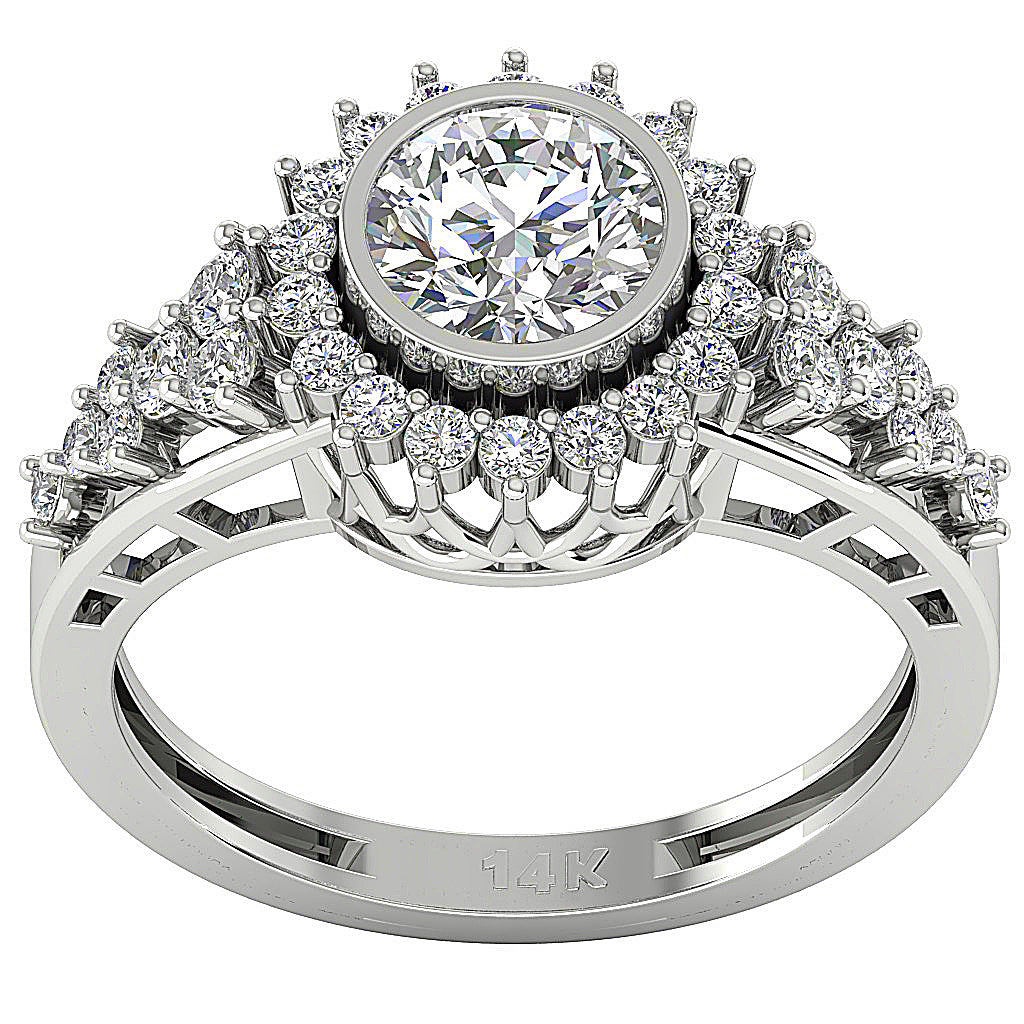 14kWhiteGoldRoundDiamondRing