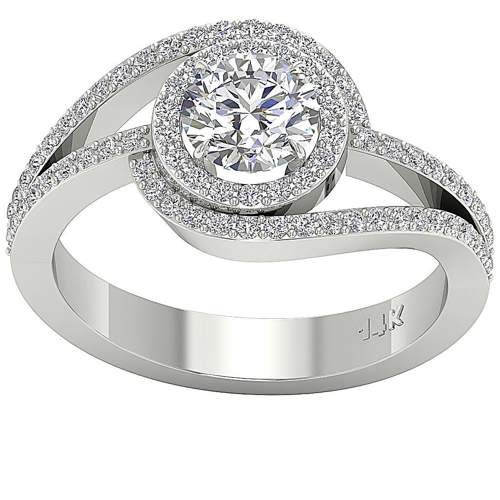 14kWhiteGoldRoundDiamondRing