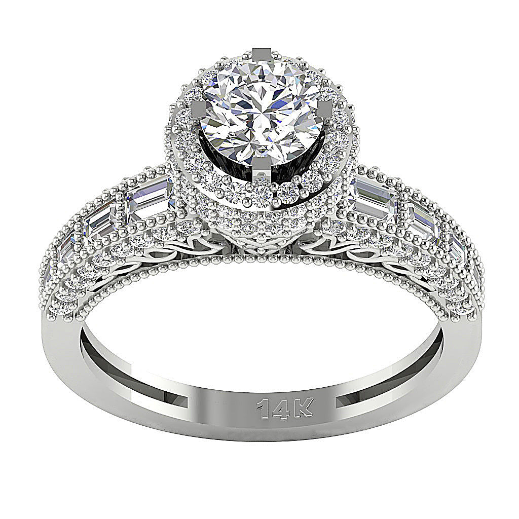 14kWhiteGoldRoundDiamondRing
