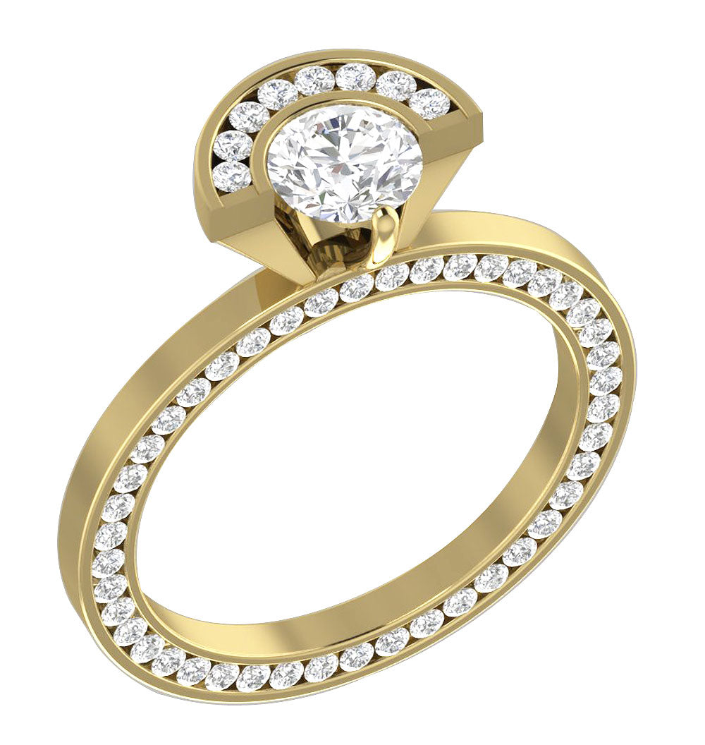 14kYellowGoldDesignerEngagementRing