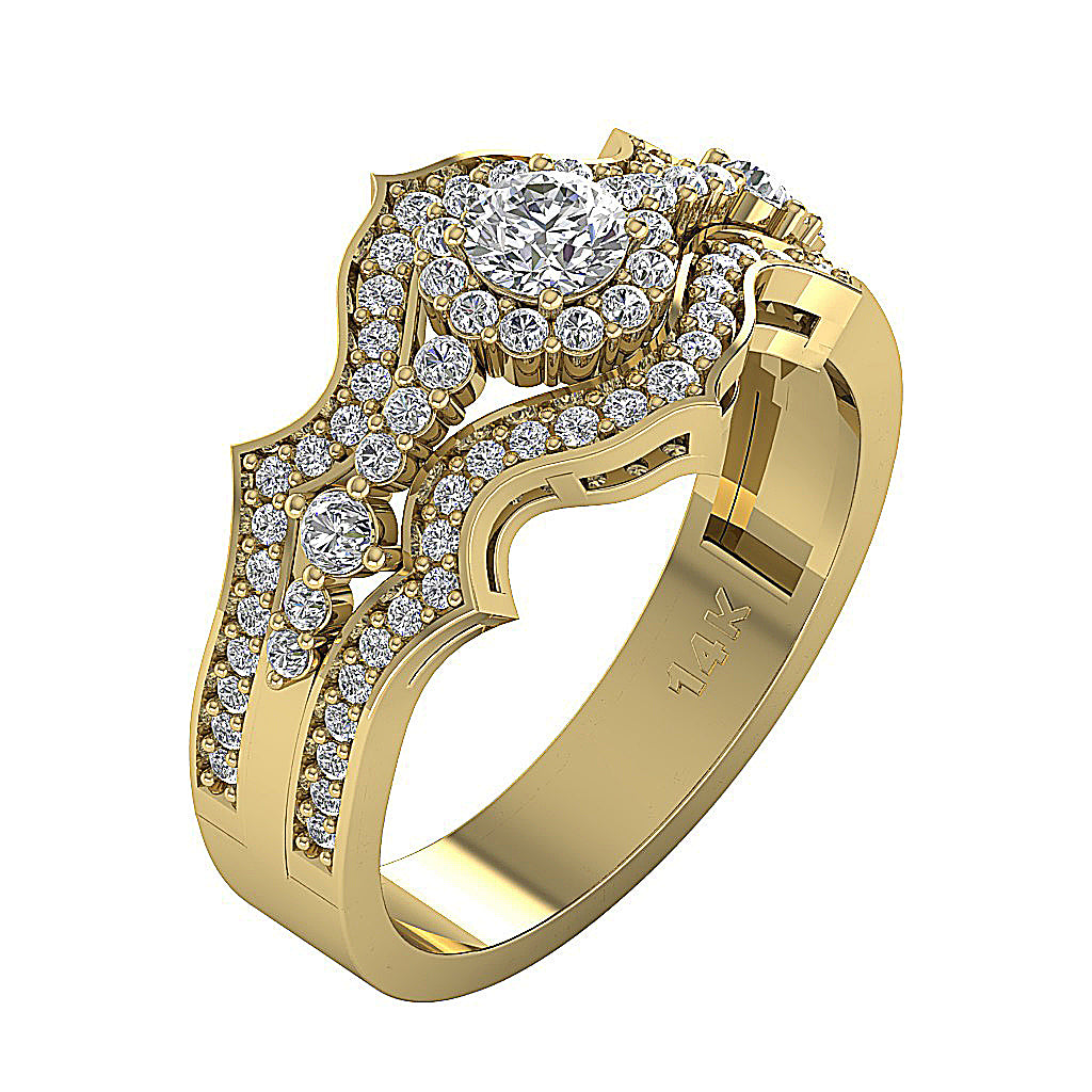 14kYellowGoldDesignerEngagementRing