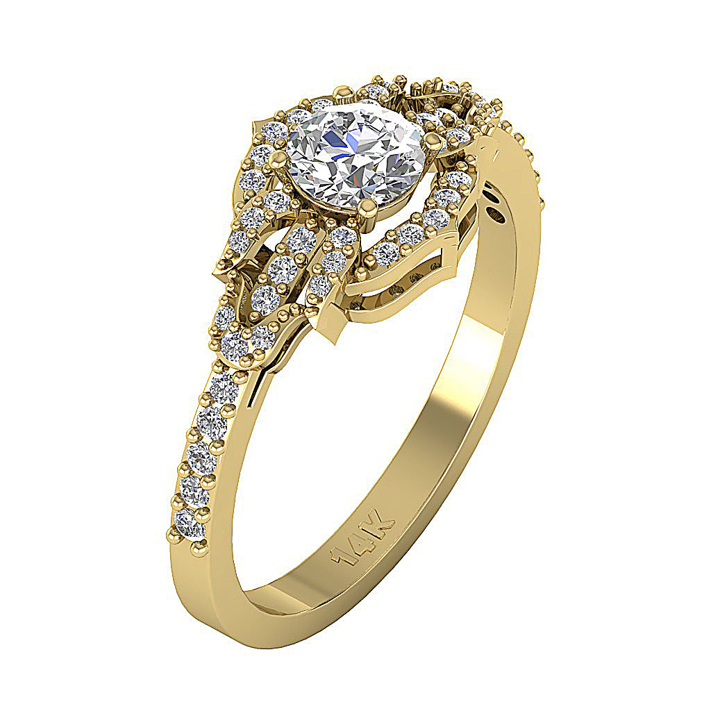 14kYellowGoldDesignerEngagementRing