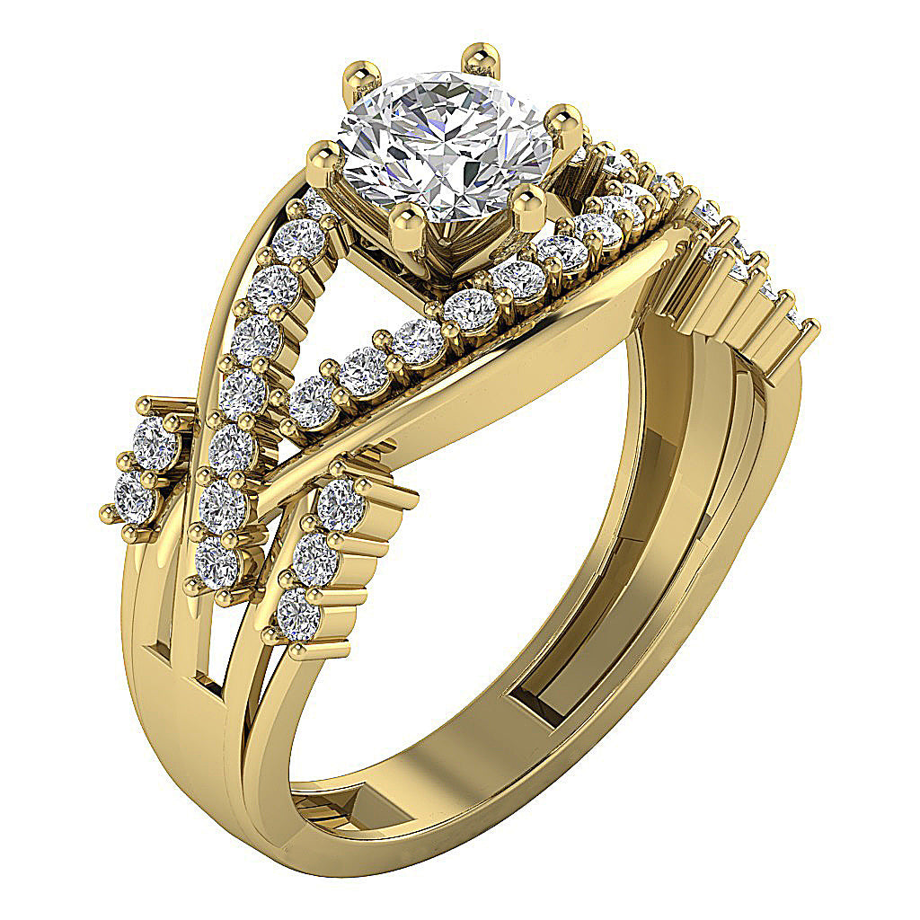 14kYellowGoldDesignerSolitaireEngagementRing
