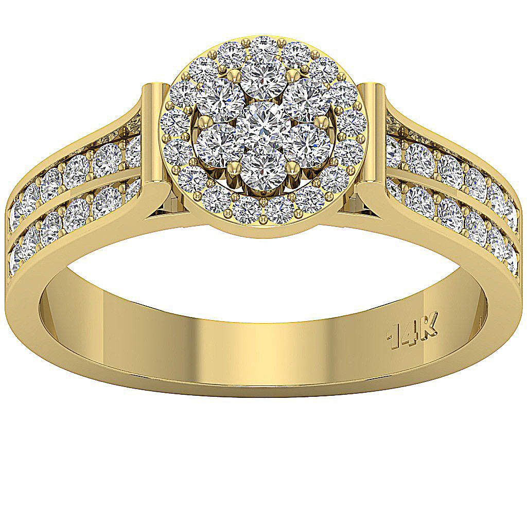 14kYellowGoldRoundDiamondRing