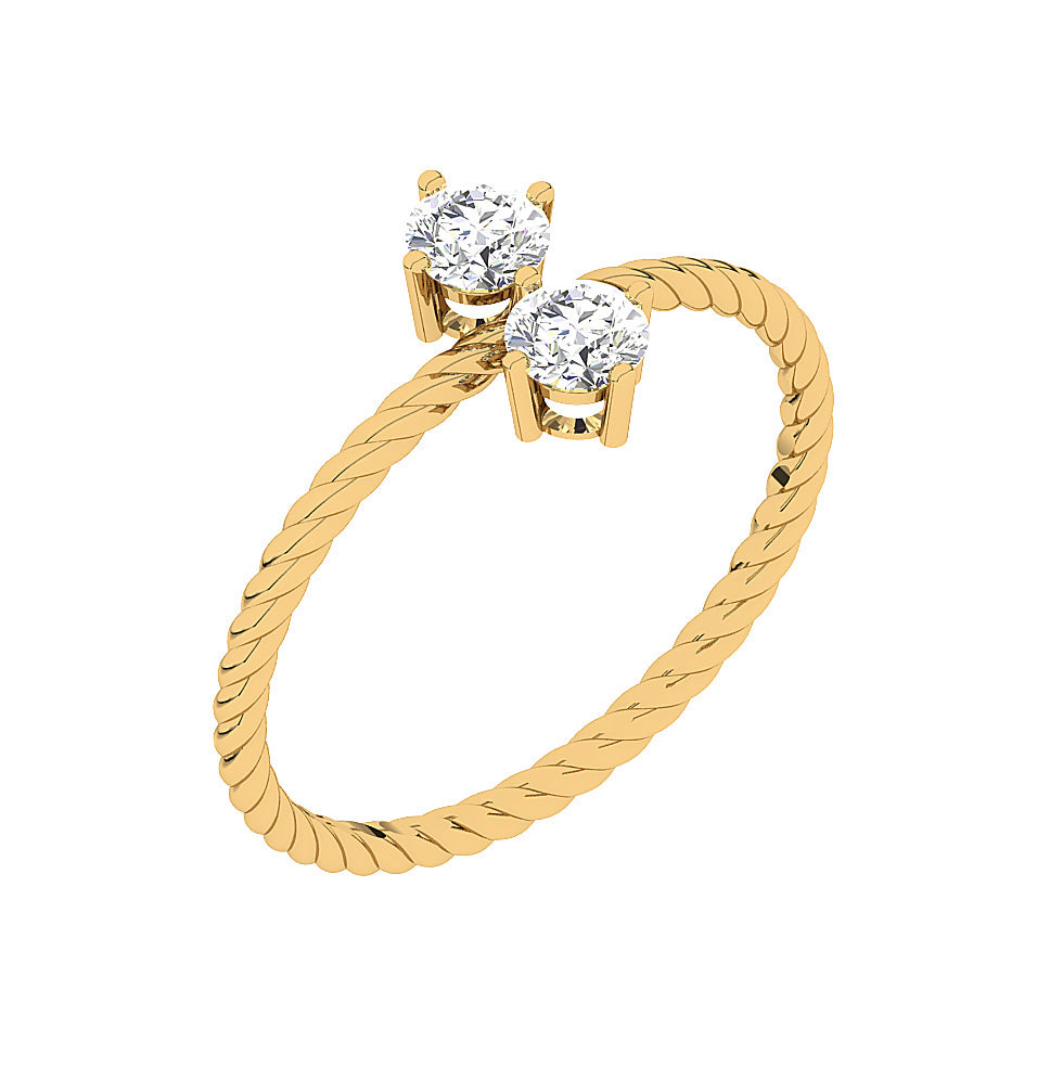 14kYellowGoldRoundDiamondEngagementRing