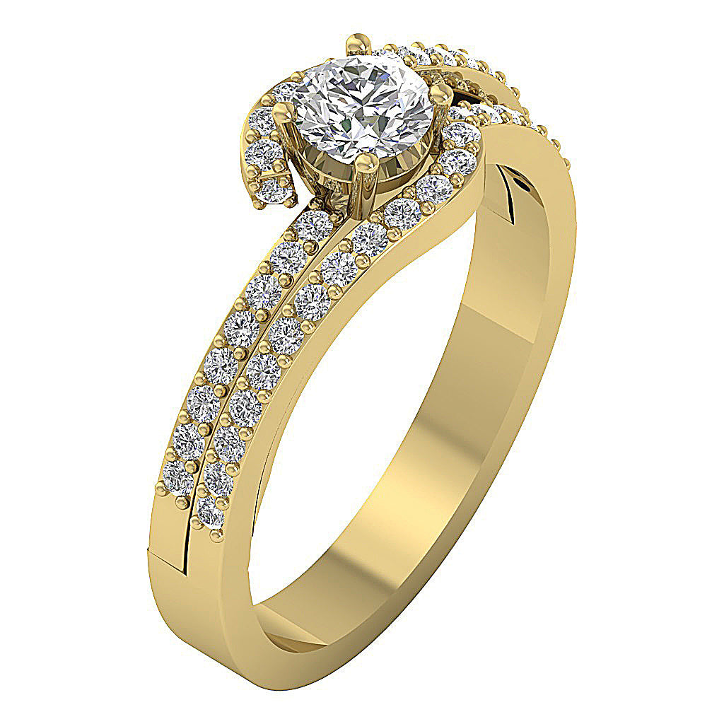 14kYellowGoldSolitaireEngagementRing